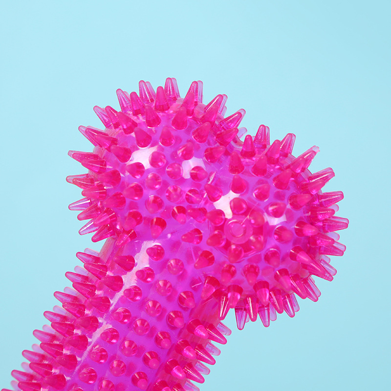 Interactive Squeaky Plush Dog Toy - Juguete Masticable para Perros, Pelota con