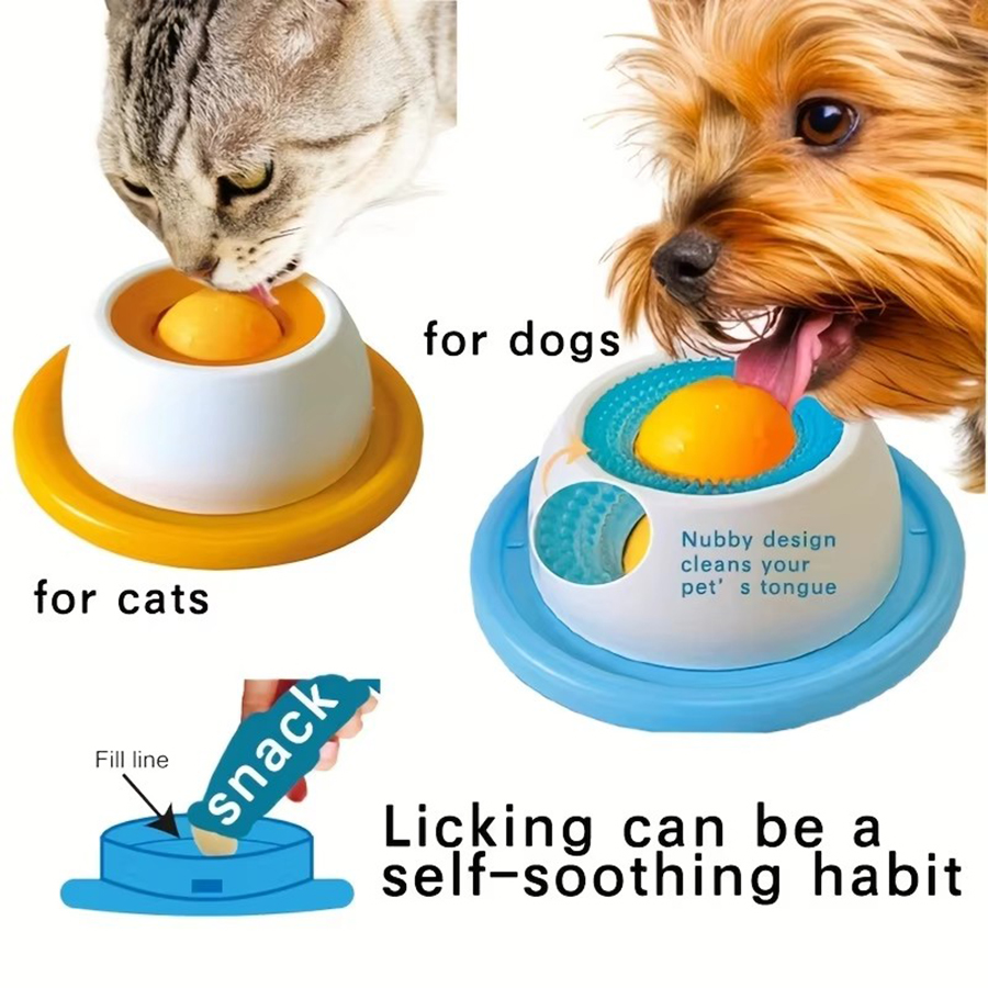 Indestructible Dog Chew Toy - Juguete para Lamer para Mascotas, Dispensador