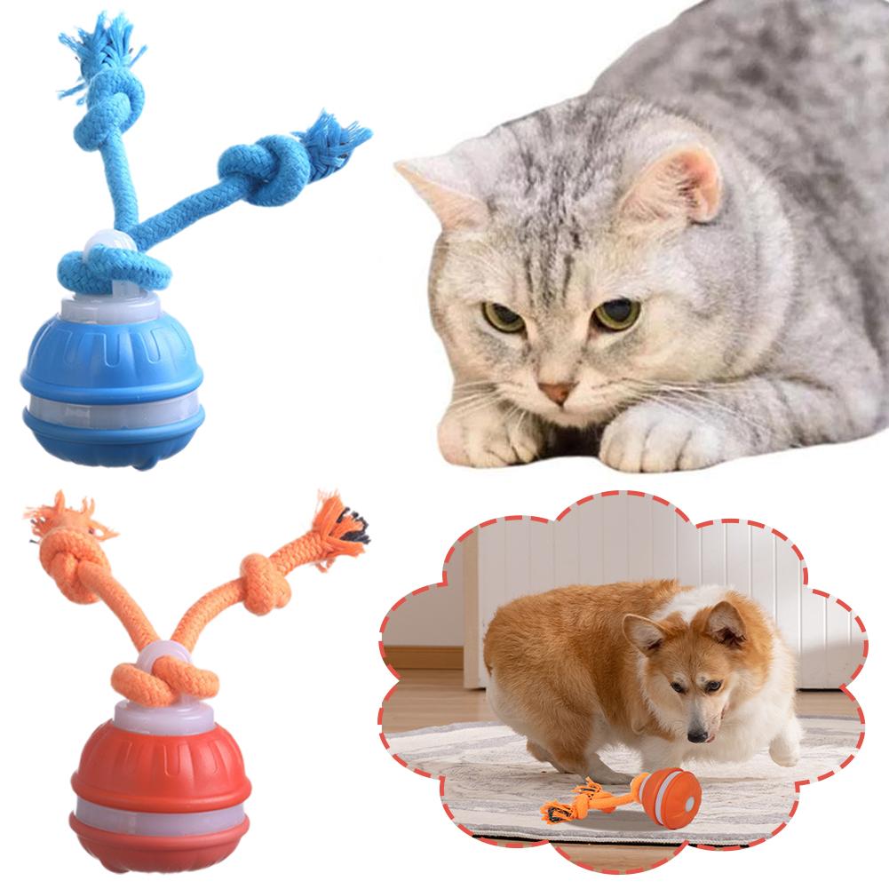 Automatic Moving Dog Ball - Bola de perro recargable inteligente, juguetes