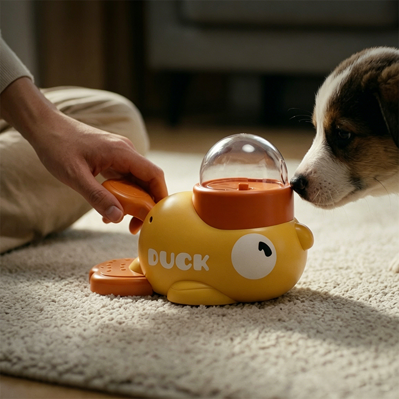 Dog Puzzle Feeder Toy - Juguete Interactivo 2 en 1 para