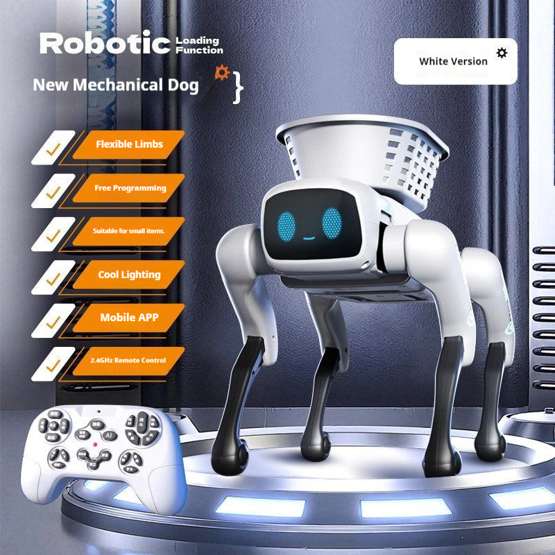 Nuevo Robot Perro Inteligente  - Interactive Squeaky Plush Dog Toy reseña y precio
