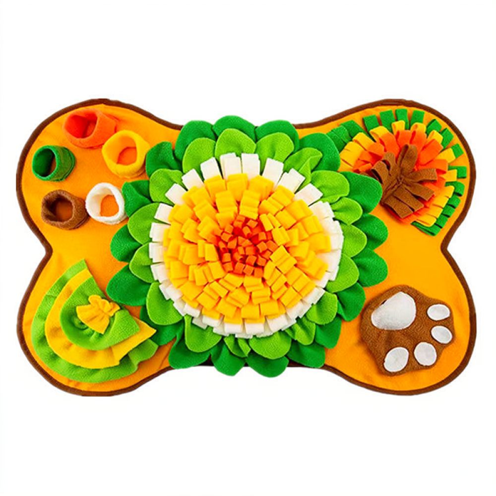 Alfombra olfativa con forma de - Dog Puzzle Feeder Toy reseña y precio